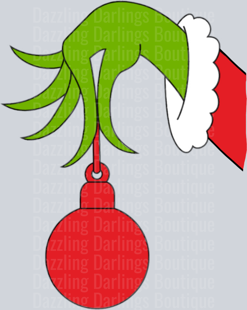grinch hand