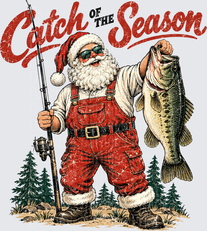 Vintage Fishing Christmas