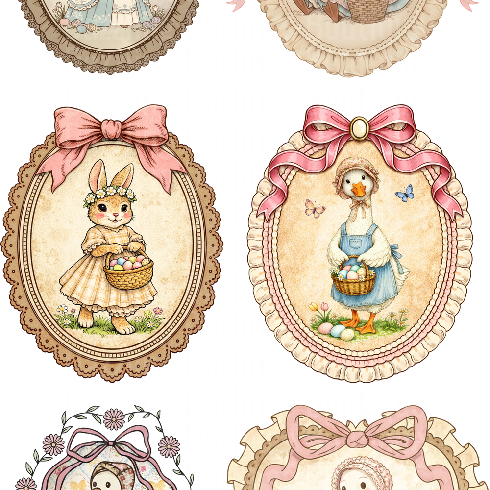 Vintage Easter Gang Sheet (2)