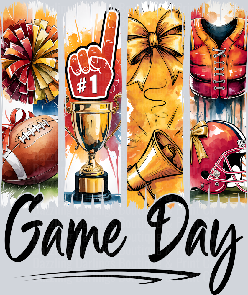 166. Game Day Football Coquette