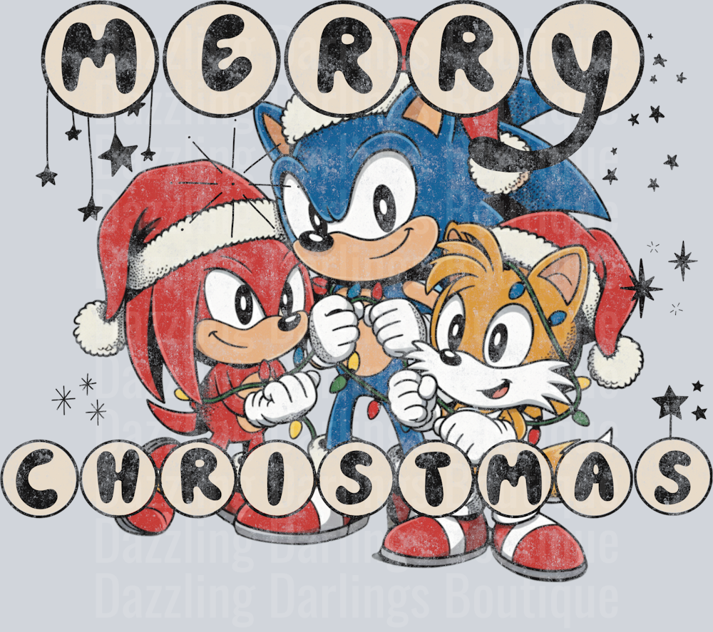 Merry Christmas sonic