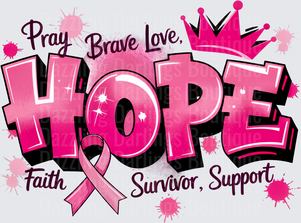 Hope Pray Brave Love