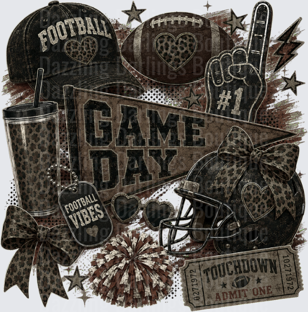 Game Day Dark Leopard