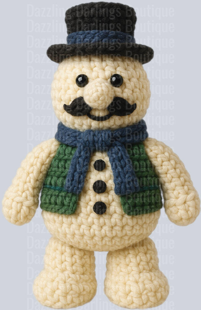 crochet sam snowman