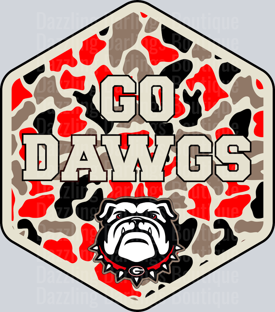 go dawgs red camo