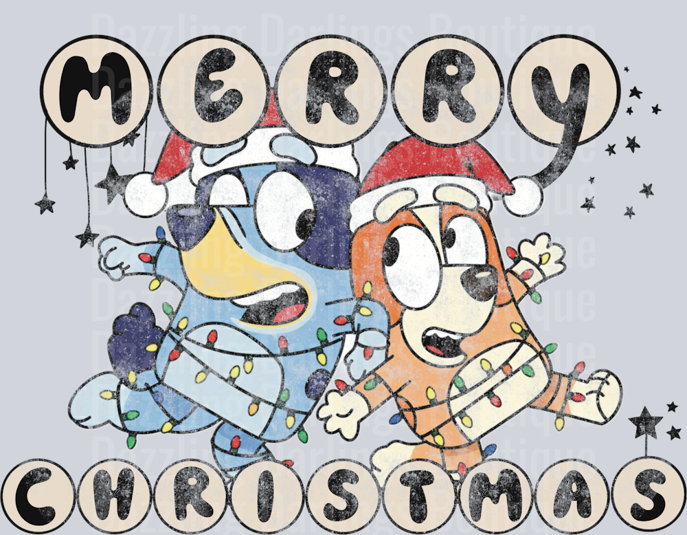 Merry Christmas bluey