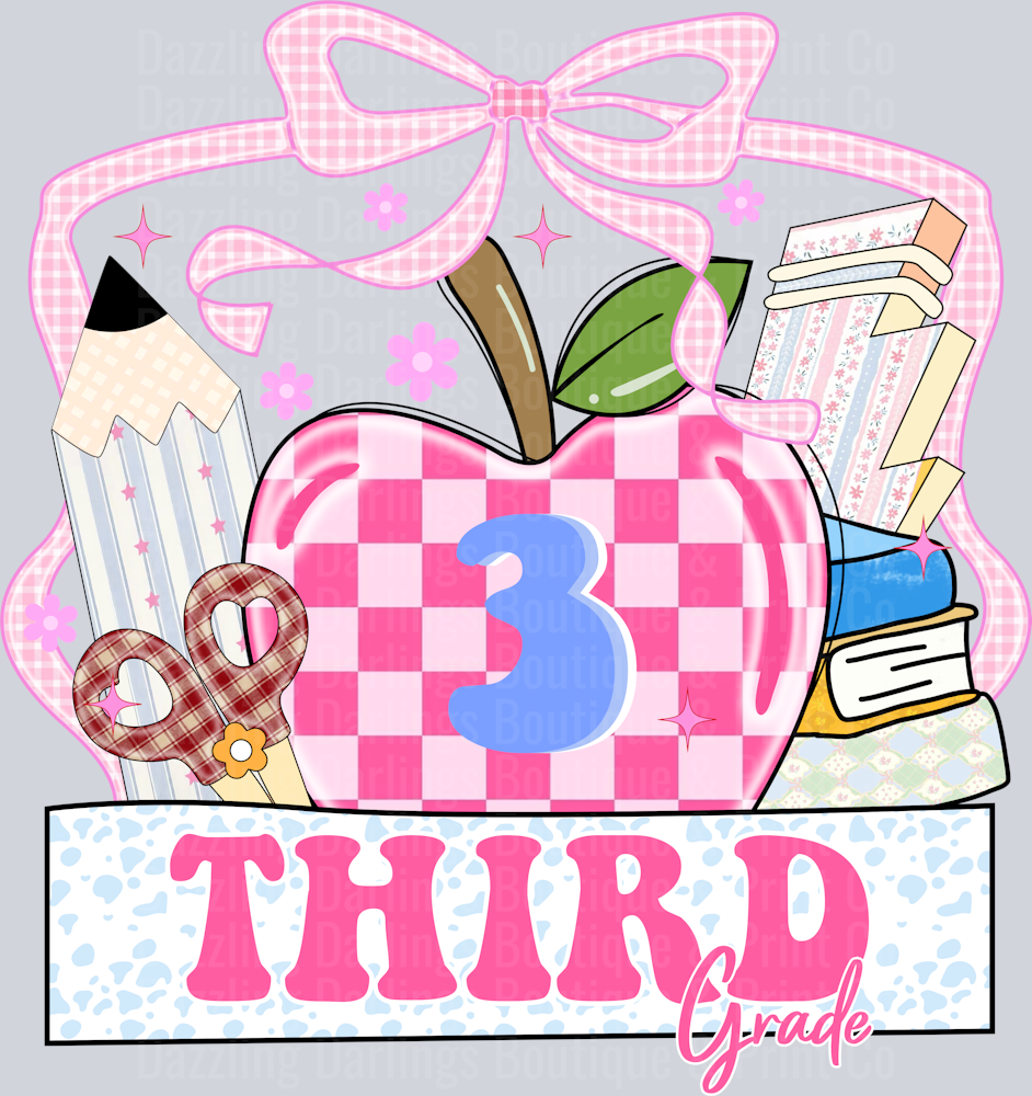 BACK TO SCHOOL TEACHER DTF TRANSFER THIRD