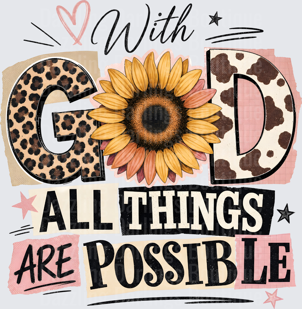 With God All Things Are Possible