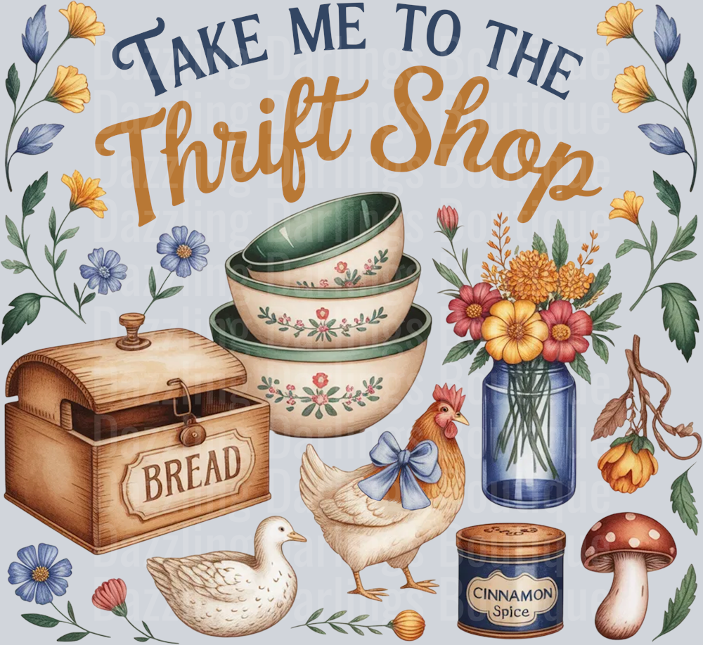 TAKE ME TO THE THRIFT SHOP