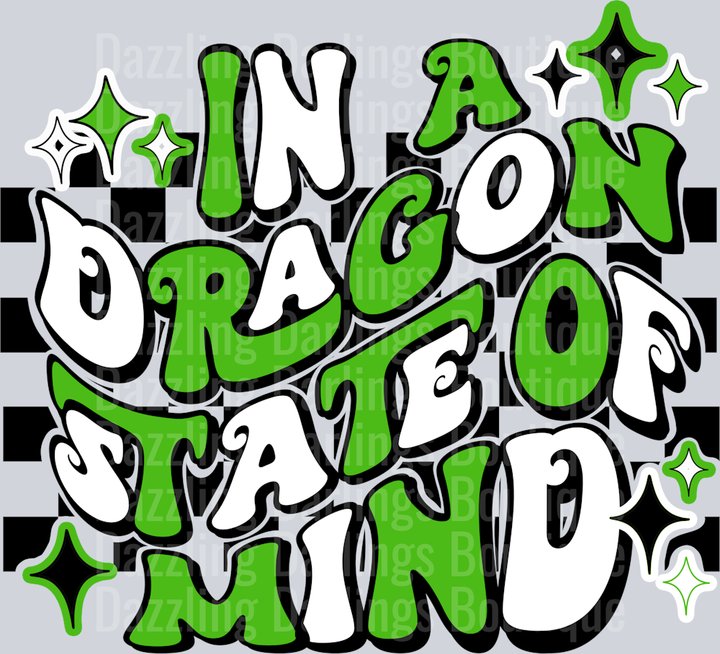 Pickens Dragons In A Dragon State Of Mind Clean Checkered