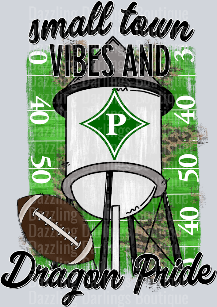 PICKENS DRAGONS DTF TRANSFER SMALL TOWN VIBES
