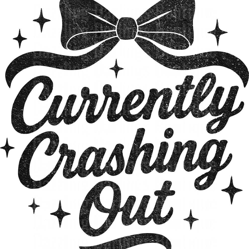 CrashingOutRetroBow_finalBlack - Artboard 8
