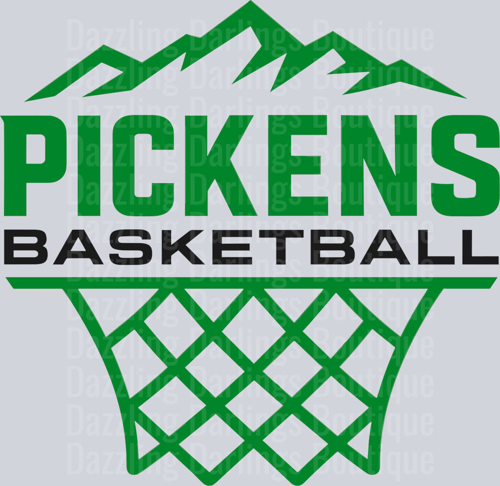 PICKENS BASKETBALL LOGO