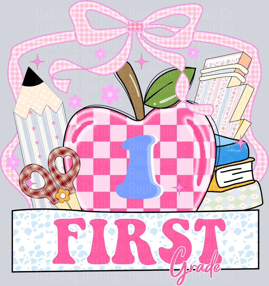BACK TO SCHOOL TEACHER DTF TRANSFER FIRST
