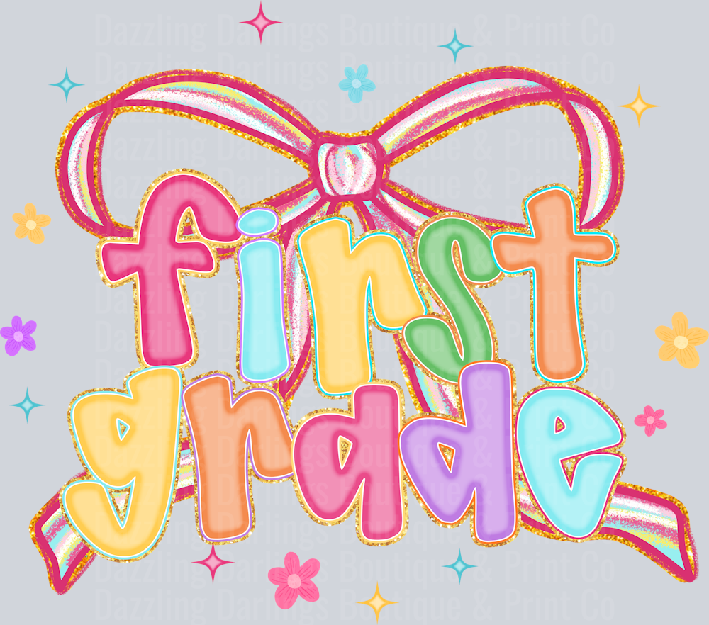 BACK TO SCHOOL TRANSFER FIRST GRADE
