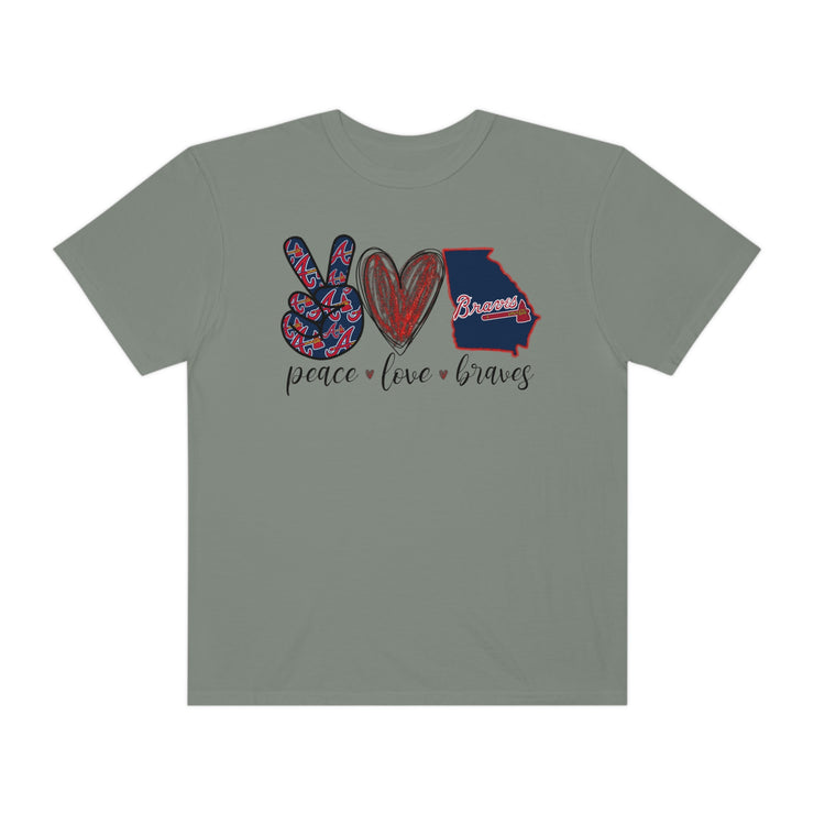 Peace Love Braves Tee 